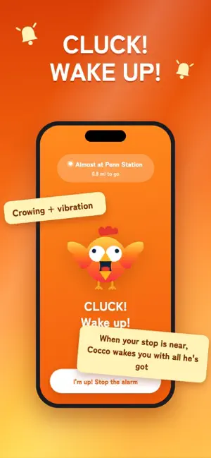 CluckAlarm: Train & Bus Alert screenshot 3