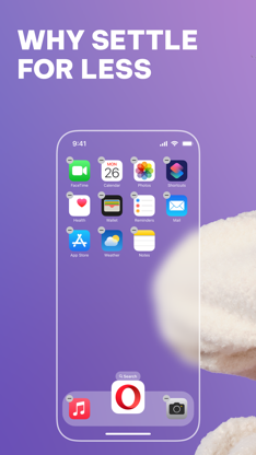 Opera: AI browser with VPN screenshot 4