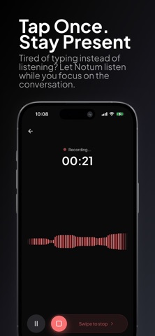 Notum - AI Note Taker screenshot