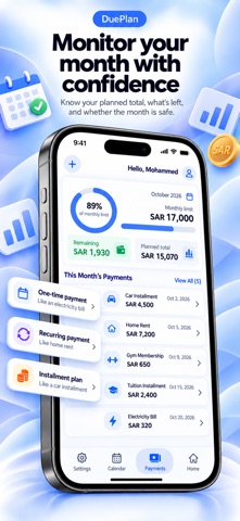 DuePlan: Bills & Installments screenshot 4