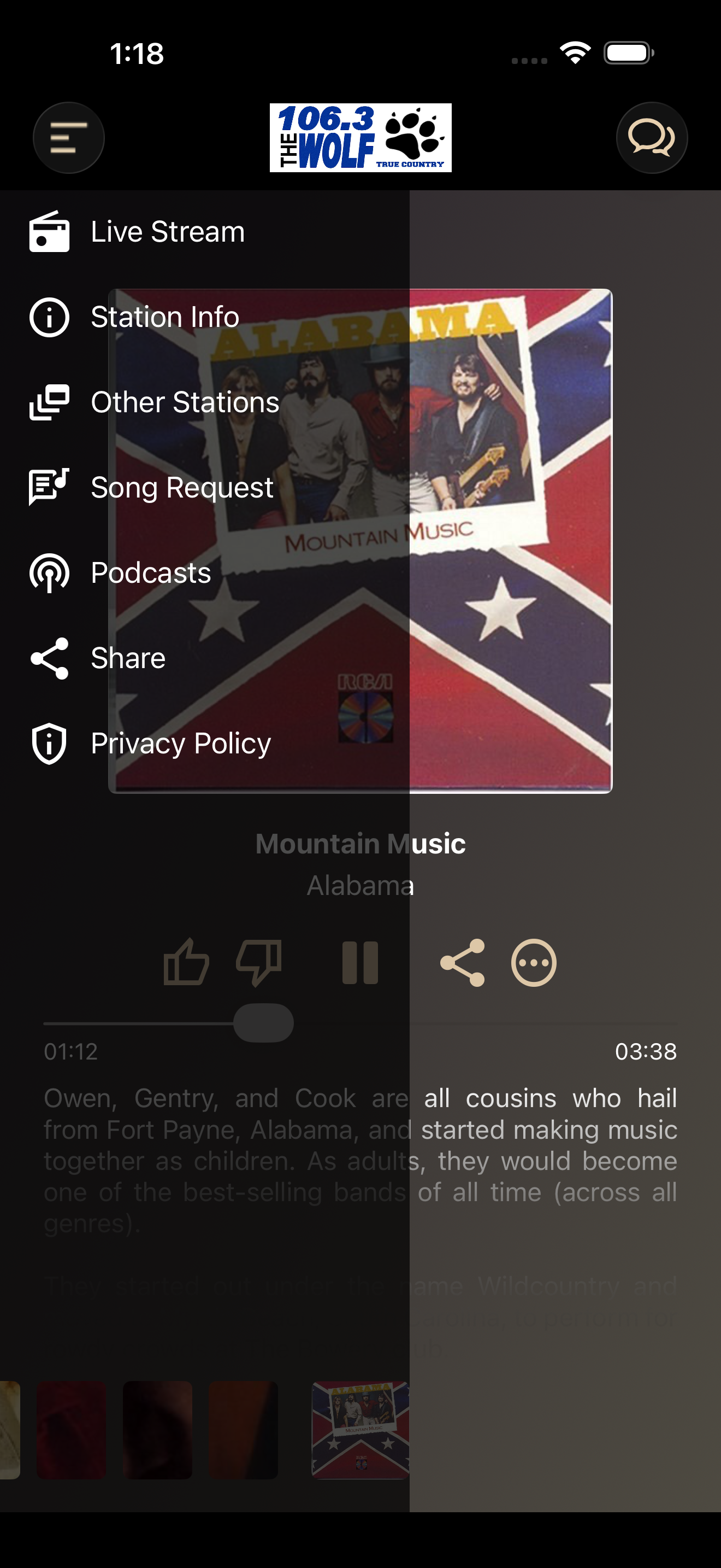 KWOF 106.3 screenshot 4