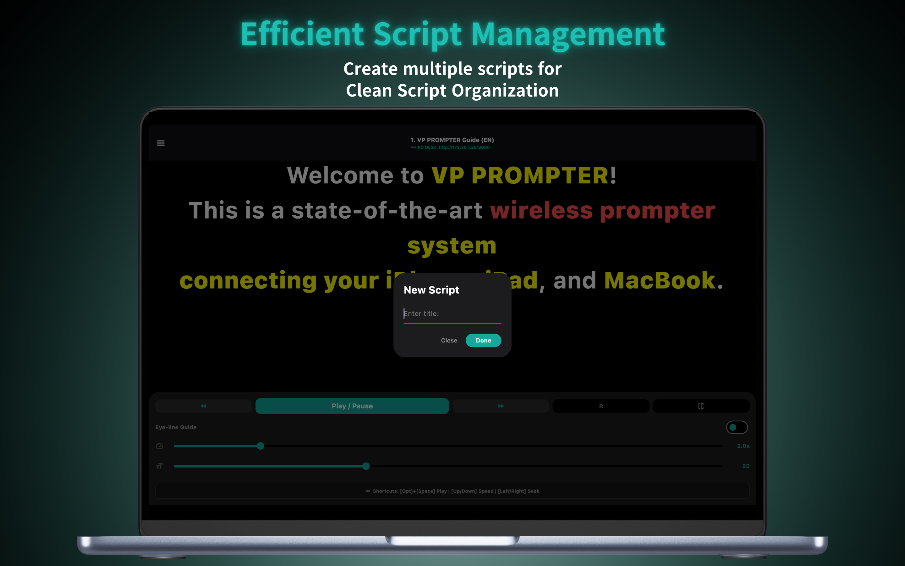 VP PROMPTER screenshot 19