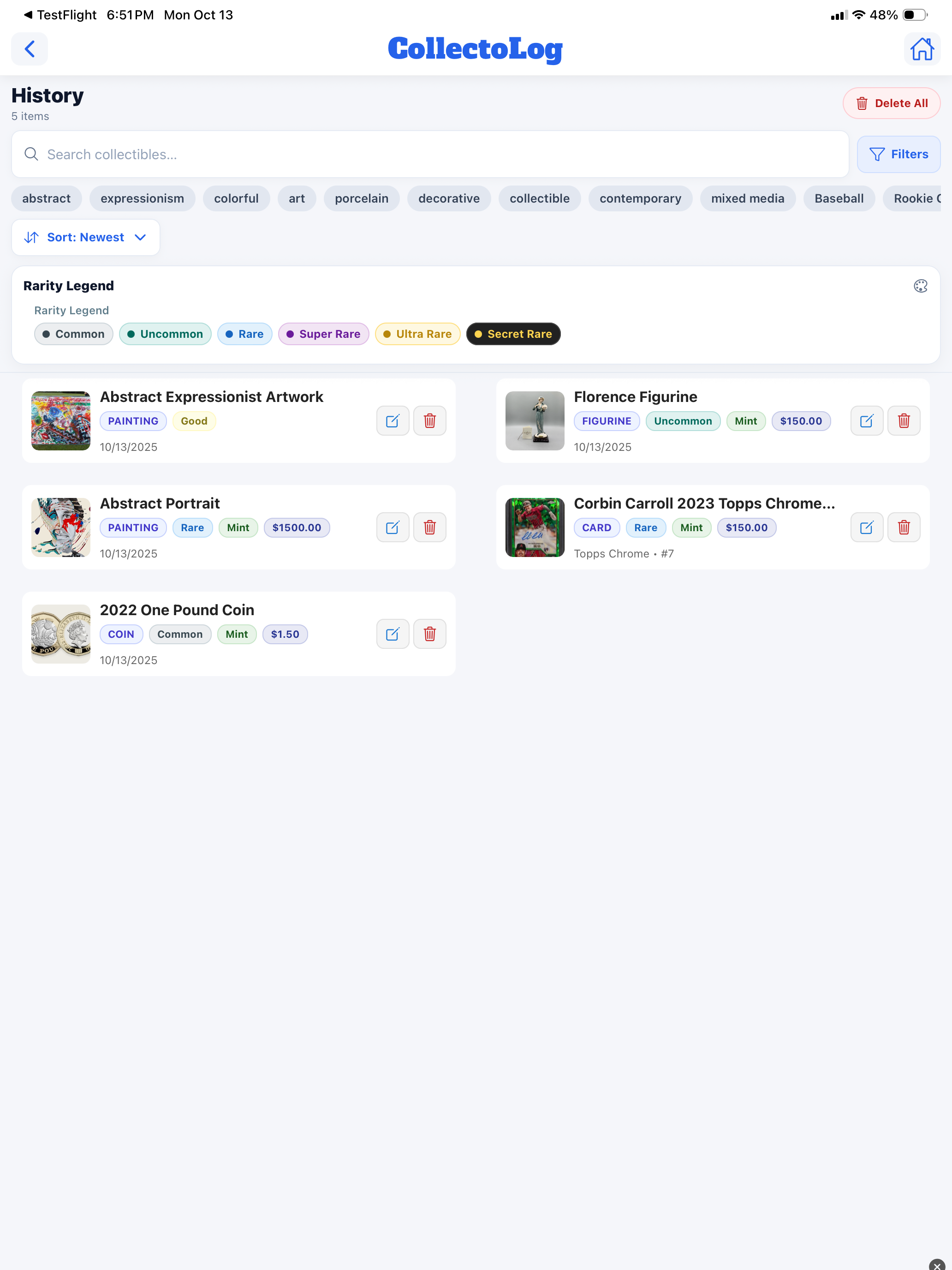 CollectoLog: AI Collector App screenshot 12