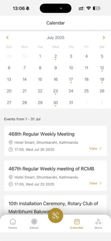Rotary Club of Matribhumi screenshot