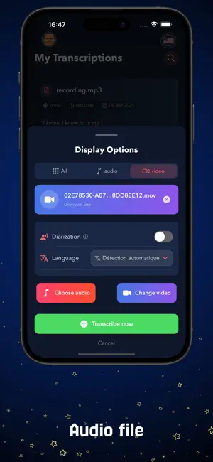 Transcripts | Audio to text screenshot 4