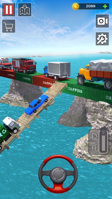 Climb Road Truck Driver Sim 3D Screenshot