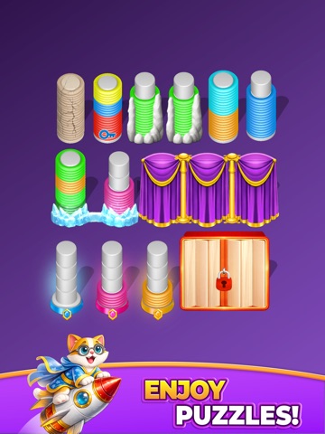 Slinky Sort 3D iPad screenshot