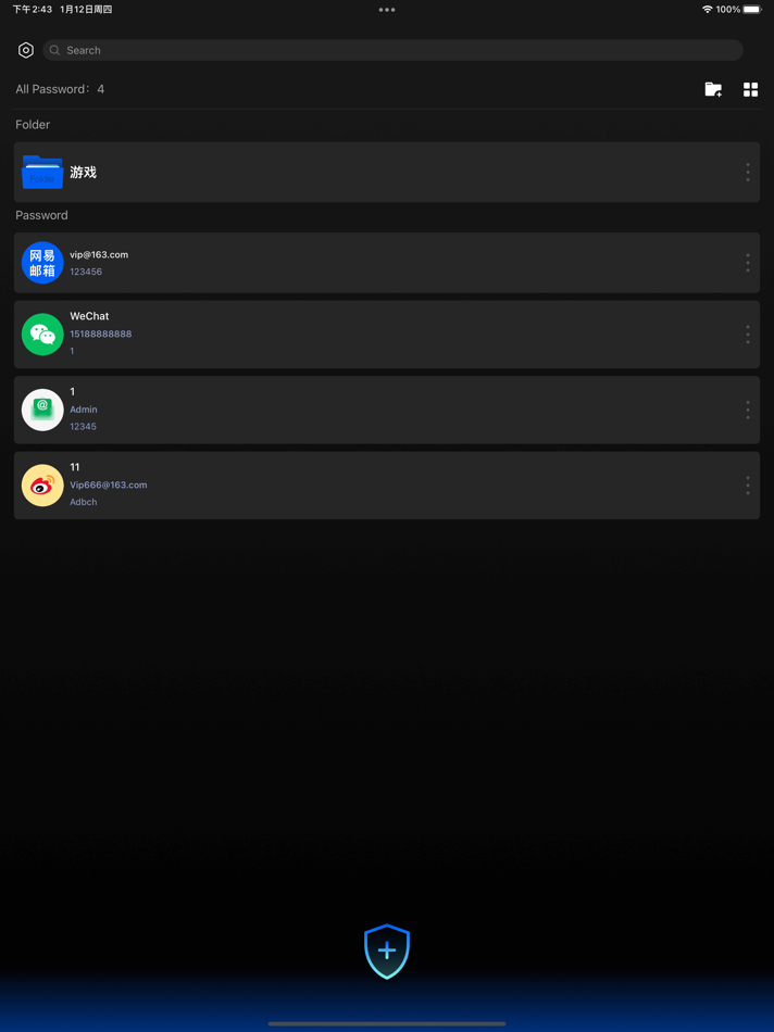 #1. Password PRO- Privacy App Lock (iOS) 由: 晓峰 左