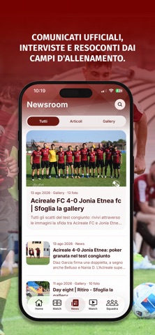 Acireale FC iPhone screenshot 4