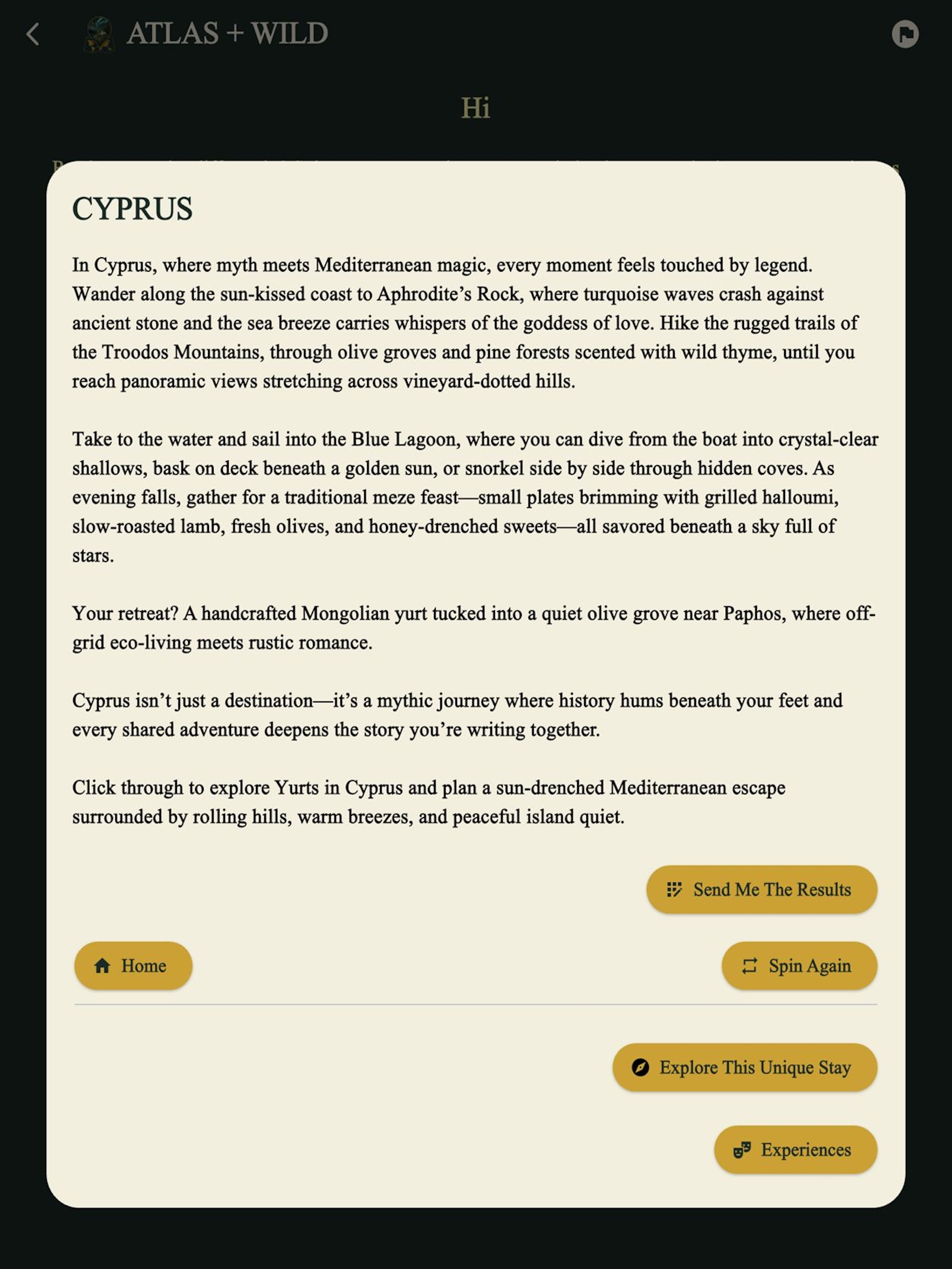 Atlas + Wild: Unique Stays