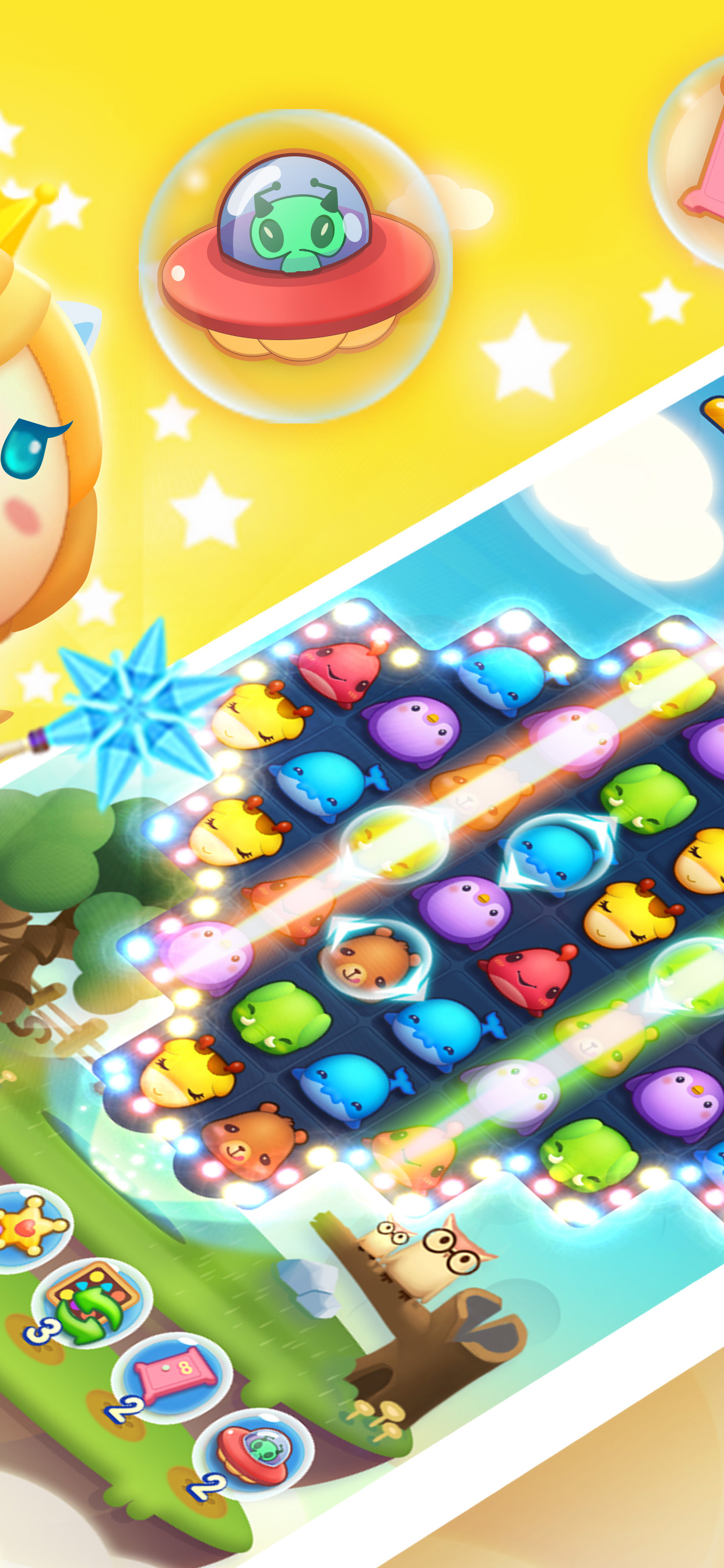 Cuddle Crush Saga:Joyful Mania