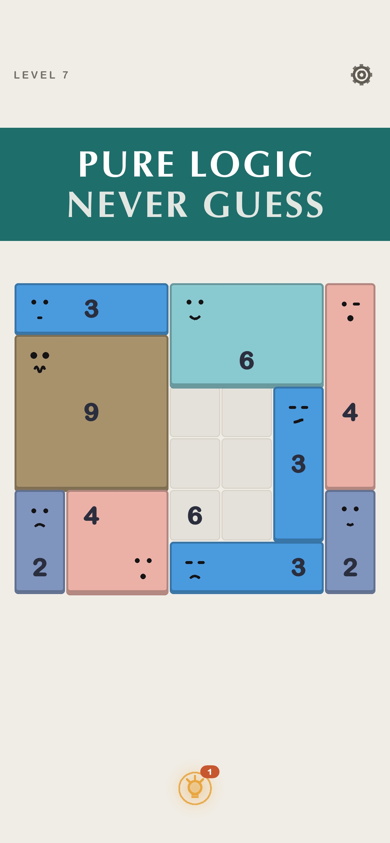 Screenshot 2 of Zen Shikaku: Logic Puzzle