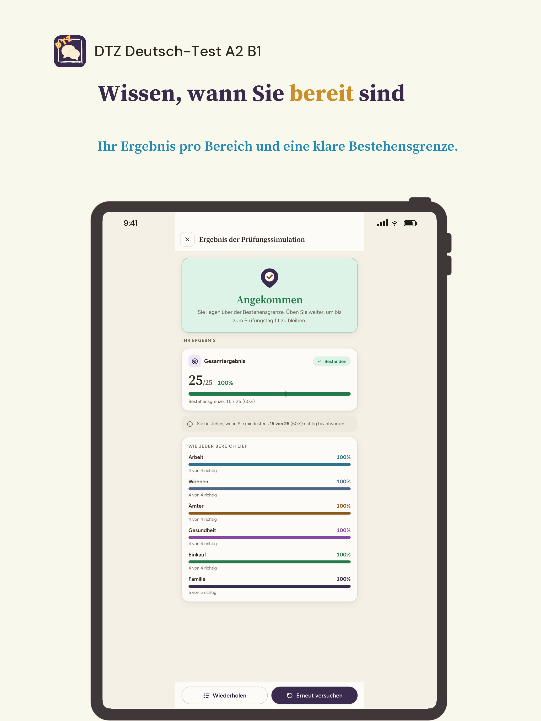 DTZ Deutsch-Test A2 B1 screenshot 13