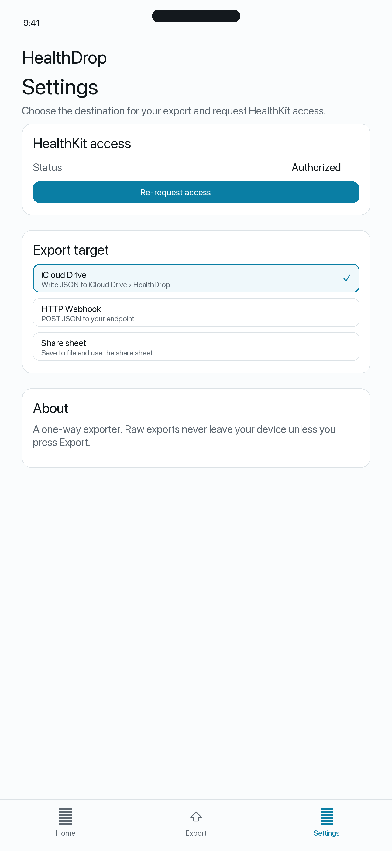 HealthDrop screenshot 3