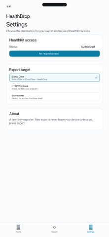 HealthDrop Screenshot 3 of 3