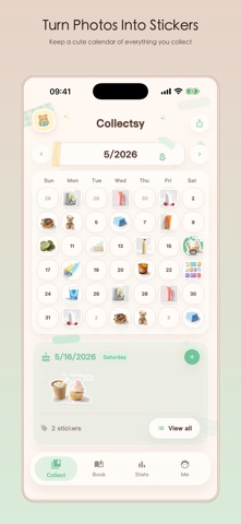 Collectsy: Sticker Journal iPhone screenshot