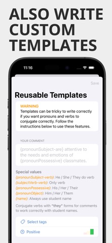 Report Card Comment Maker 2026 screenshot
