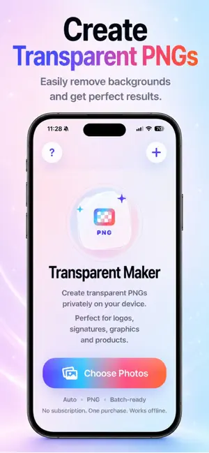 Transparent PNG Maker screenshot 1