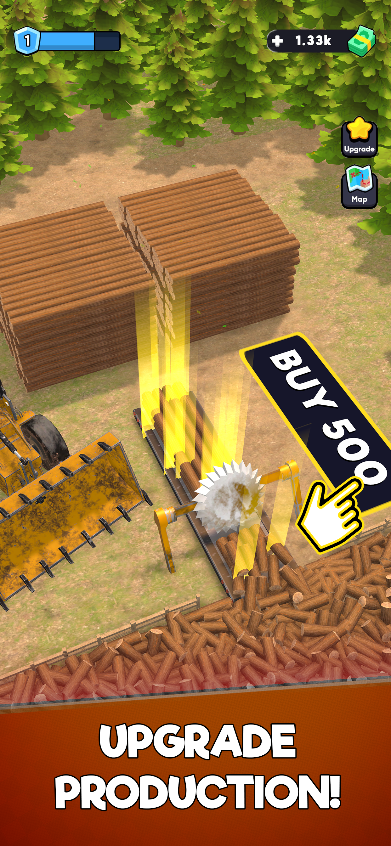 Idle Lumber Chopper Empire Inc screenshot 3
