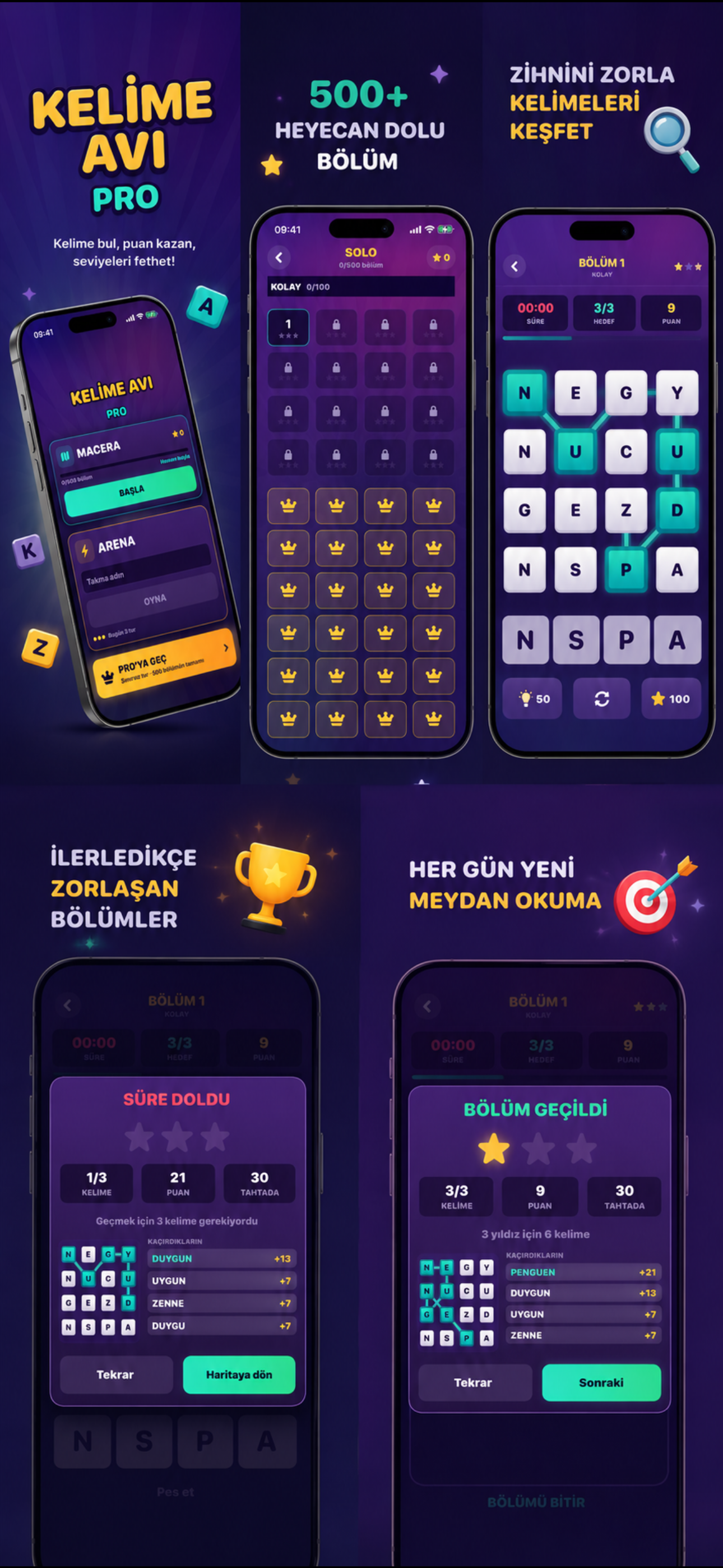 Kelime Avı Pro - No Ads screenshot 4