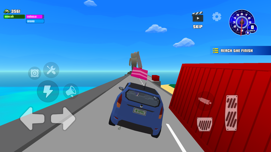#5. Stunt and Tricks Racing (iOS) By: Payge Ltd