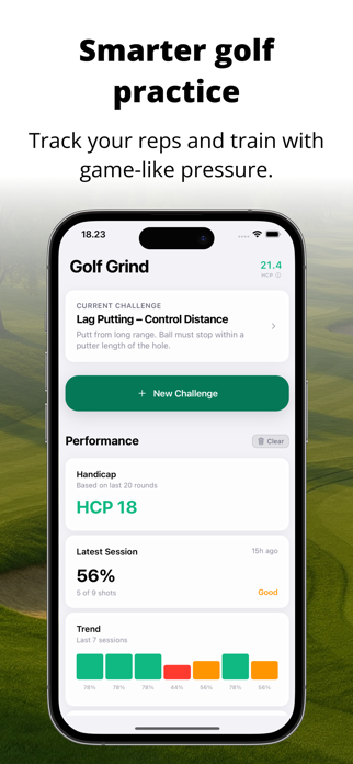Golf Grind: Serious Training Screenshot 1 of 4