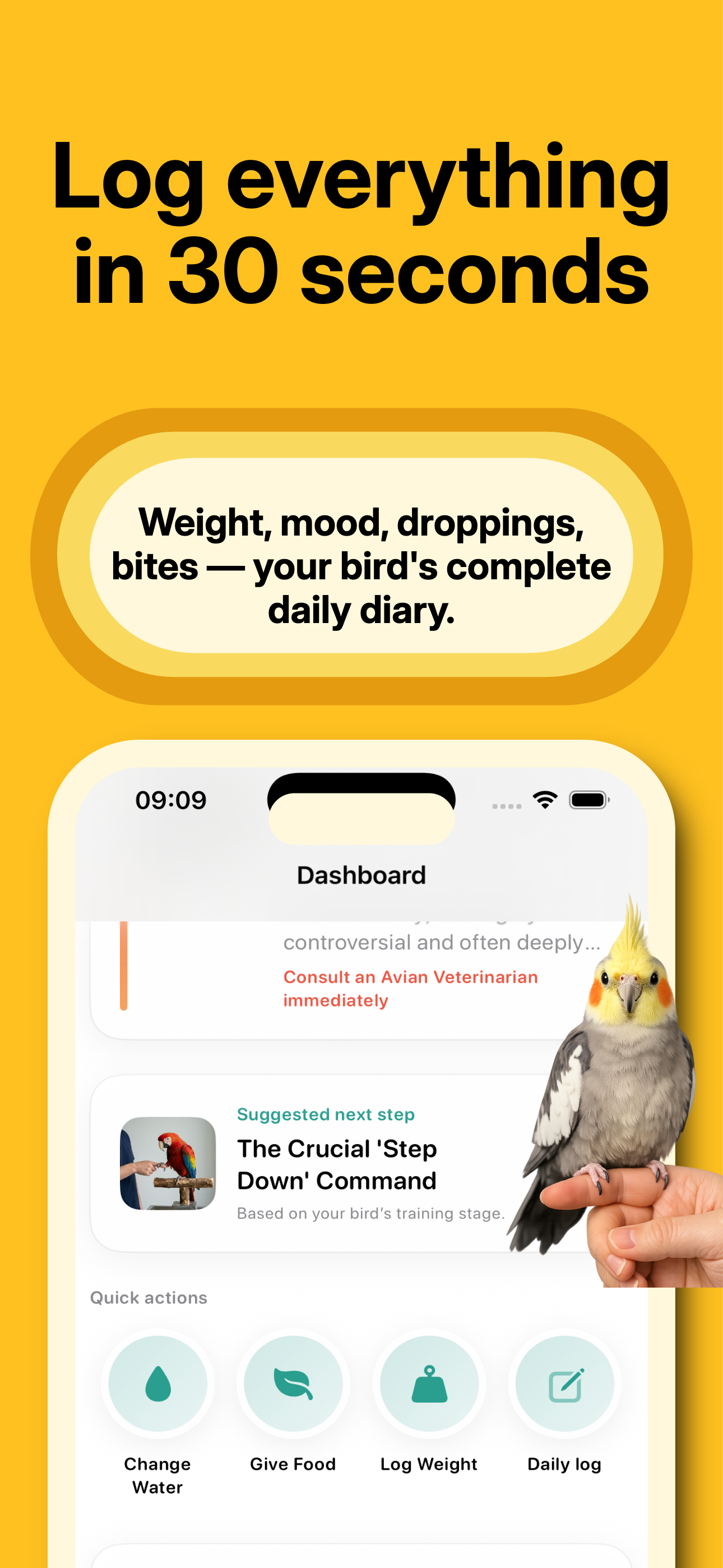 Pet Bird Coach screenshot 3