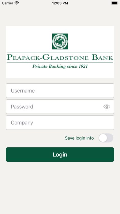 App screenshot