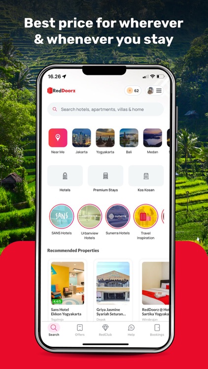 RedDoorz - Hotel Booking App