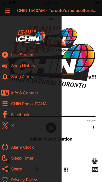 CHINRadioToronto Screenshot
