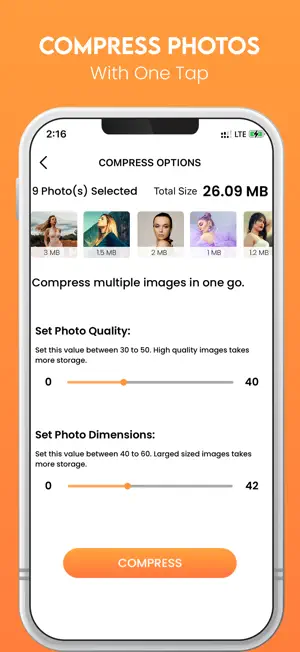 Photo & Video Compressor screenshot 2