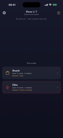 SolitaireSpire iPhone screenshot