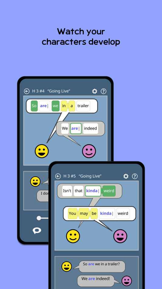 #6. Hexalog: Discover dialog! (iOS) By: Rezzles