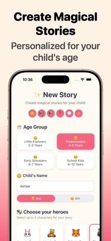 Little Tales Studio: Audiobook iPhone screenshot