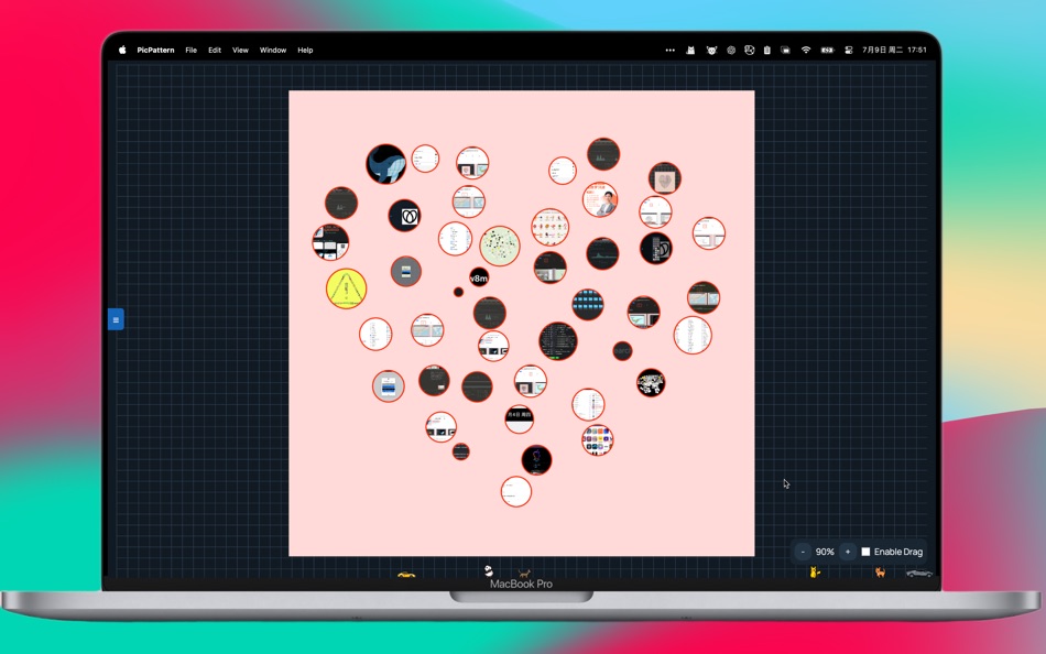 #1. PicPattern (macOS) Przez: 辉章 何