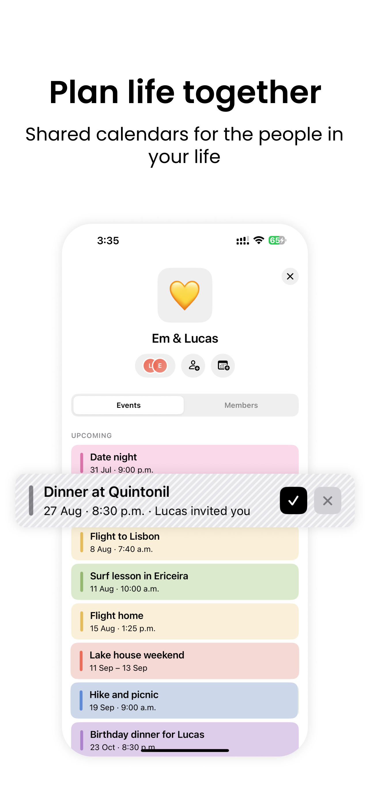 Circa: Life Calendar screenshot 3