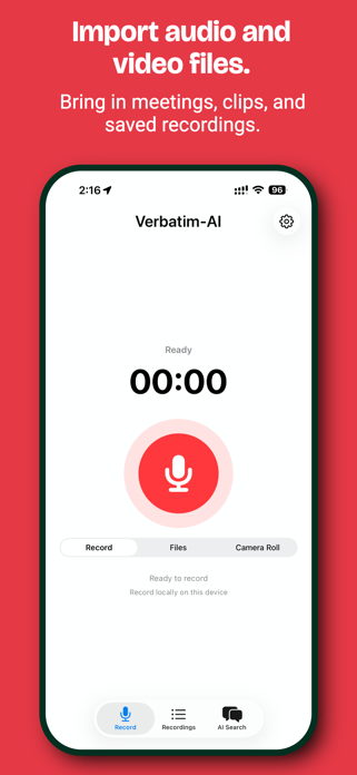 Verbatim-AI Screenshot 3 of 8