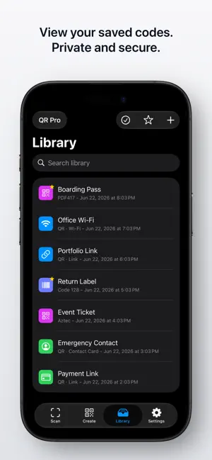 QR Pro - QR Code Scanner screenshot 4
