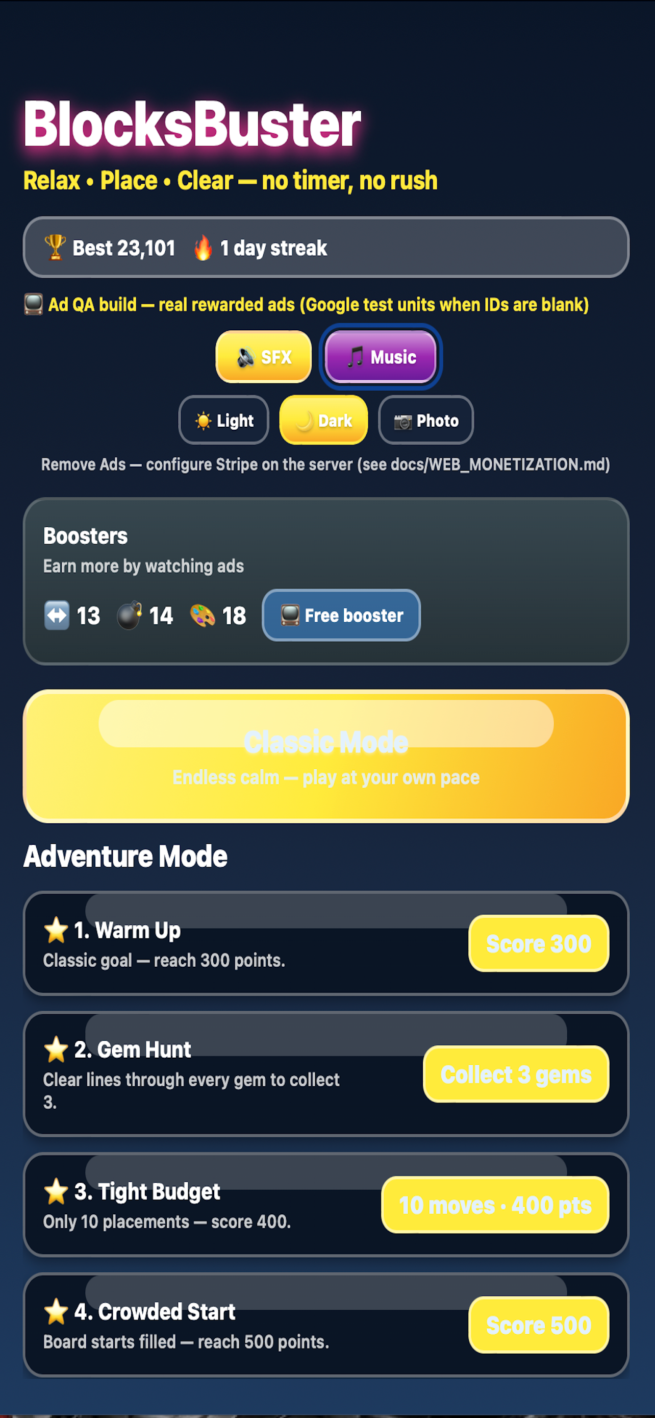 Blocks Buster: Puzzle Match screenshot 3