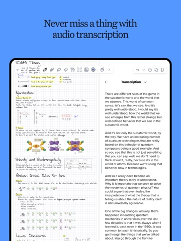 Notability - צילום מסך iPad 6