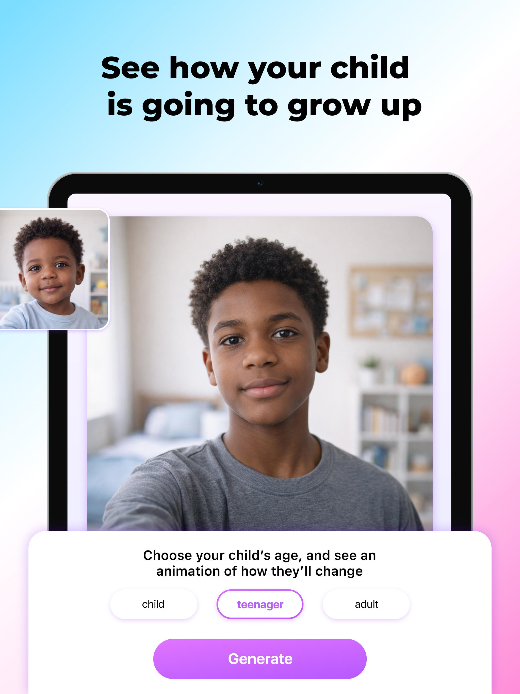 Baby Generator: AI Face Mix screenshot 9