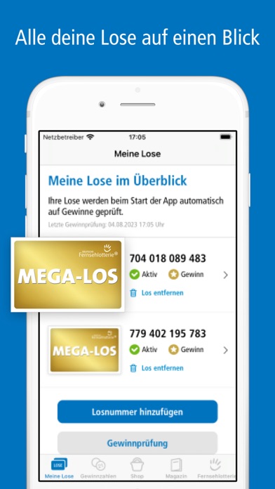 Deutsche Fernsehlotterie Screenshot
