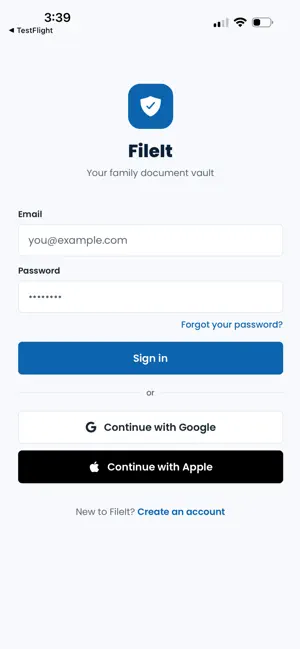 FileIt screenshot 2