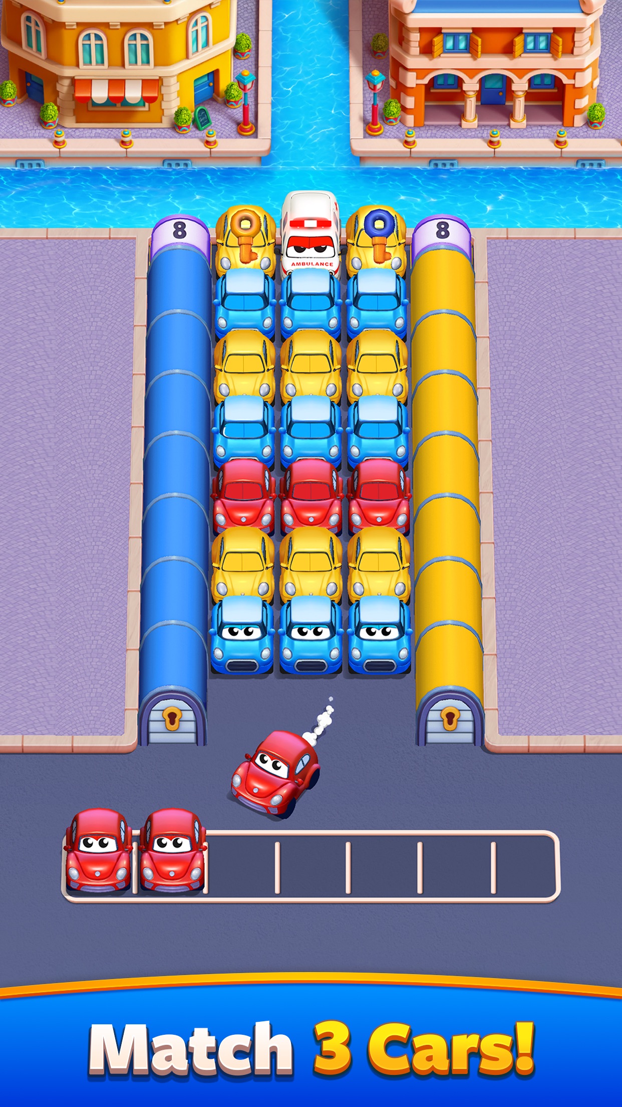 Car Match - Traffic Puzzle screenshot 2