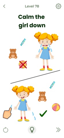 IQ and mental games: Brain Out iPhone screenshot