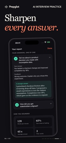 Prepglot: AI Mock Interview Screenshot 6 of 7