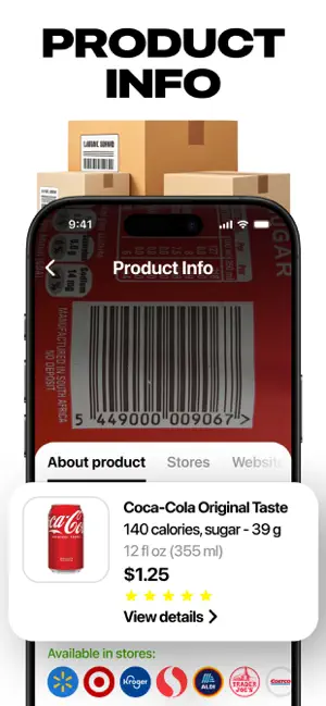 Barcode Scanner app‎ screenshot 2