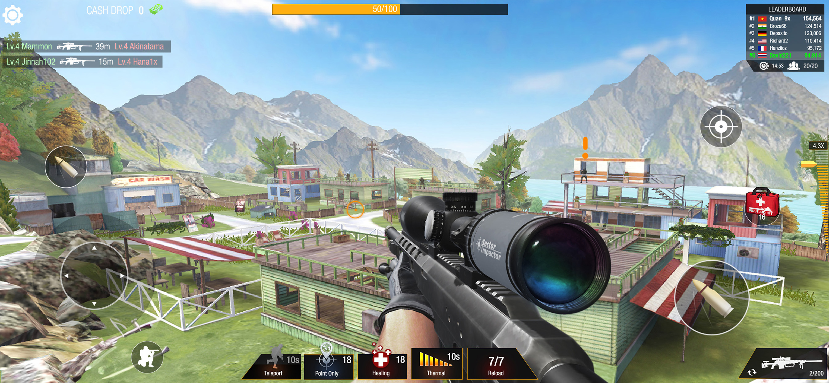Sniper Warrior: Online PvP screenshot 9
