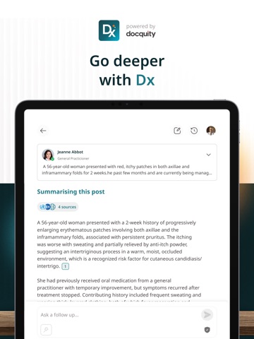 Dx by Docquity ipad screenshot 4