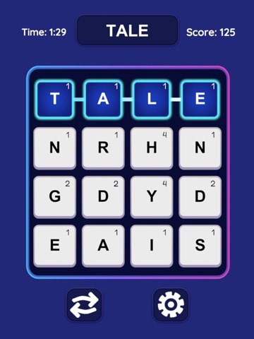 SwipeWordRush iPad screenshot